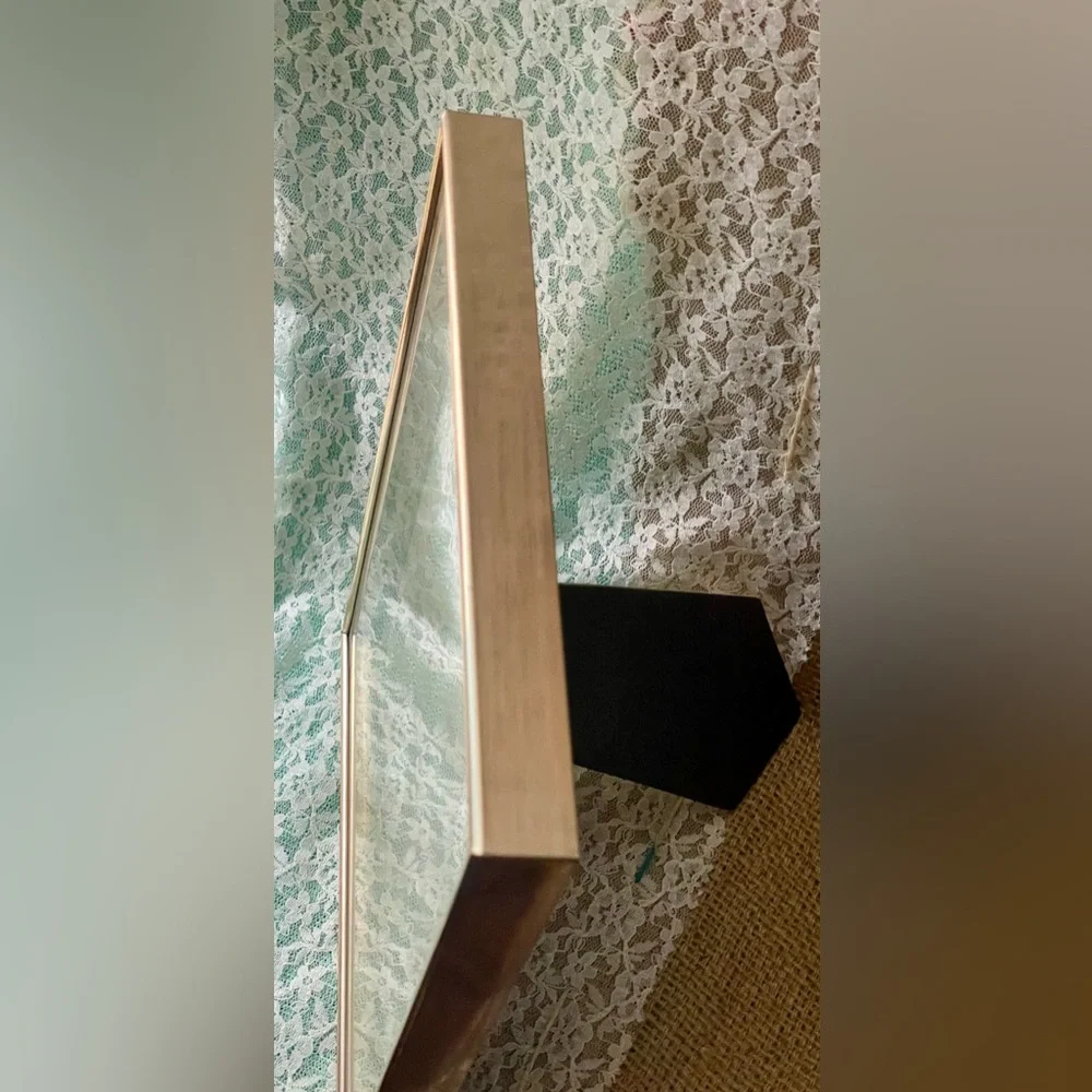 Vintage MCM Gold Shadow Box Picture Frames - Picture 4 of 4